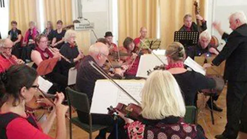 Probe des Sinfonischen Ensembles Reinickendorf